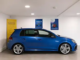 Used 2011 Volkswagen Golf R Blue - Interior and Exterior details 5