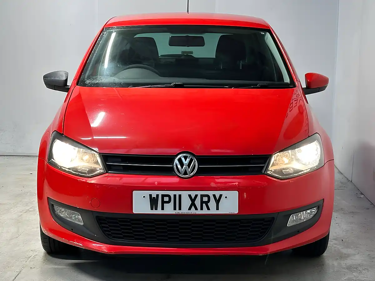 Used 2011 Volkswagen Polo Match Red - Interior and Exterior details 2