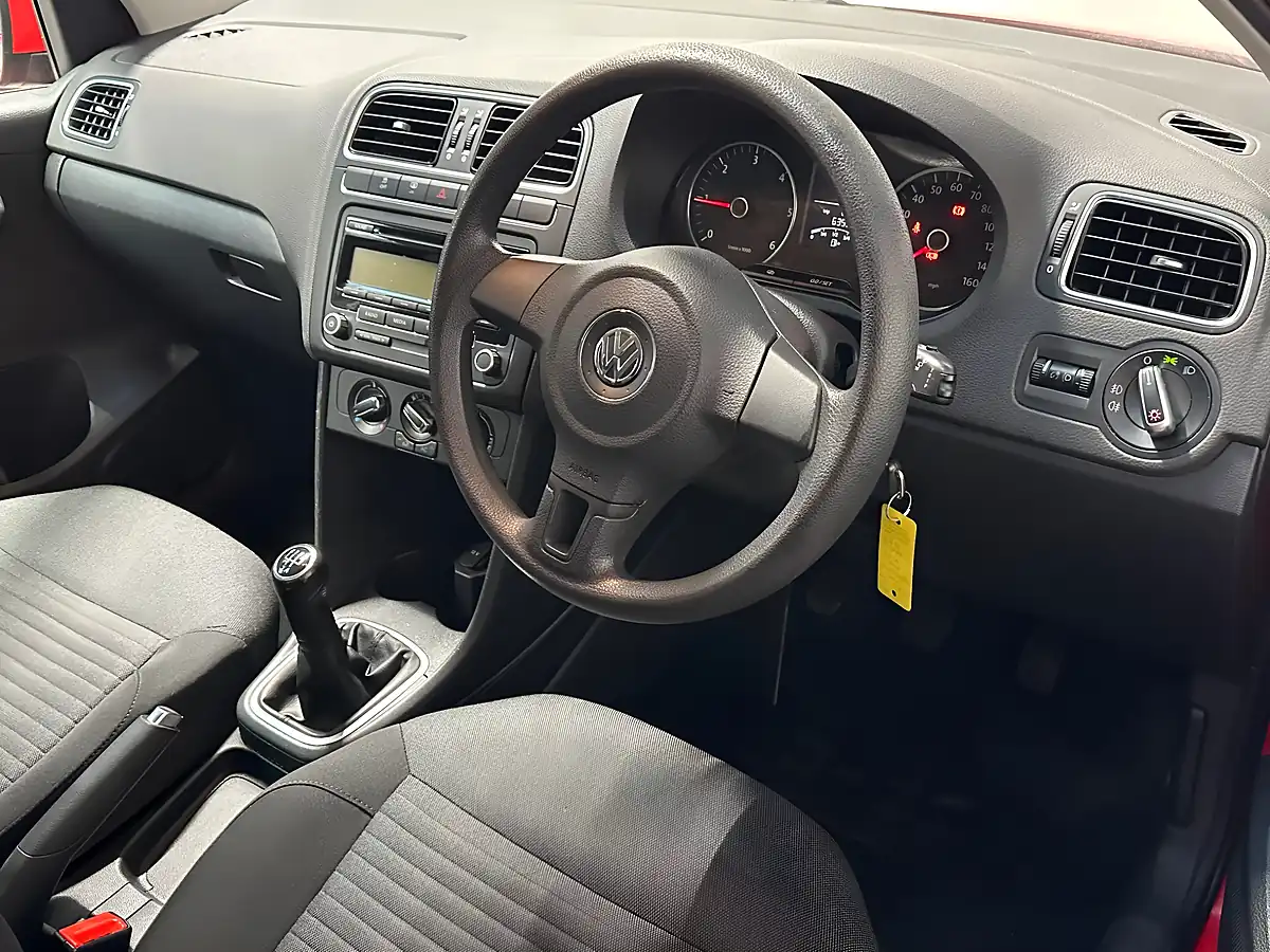 Used 2011 Volkswagen Polo Match Red - Interior and Exterior details 3