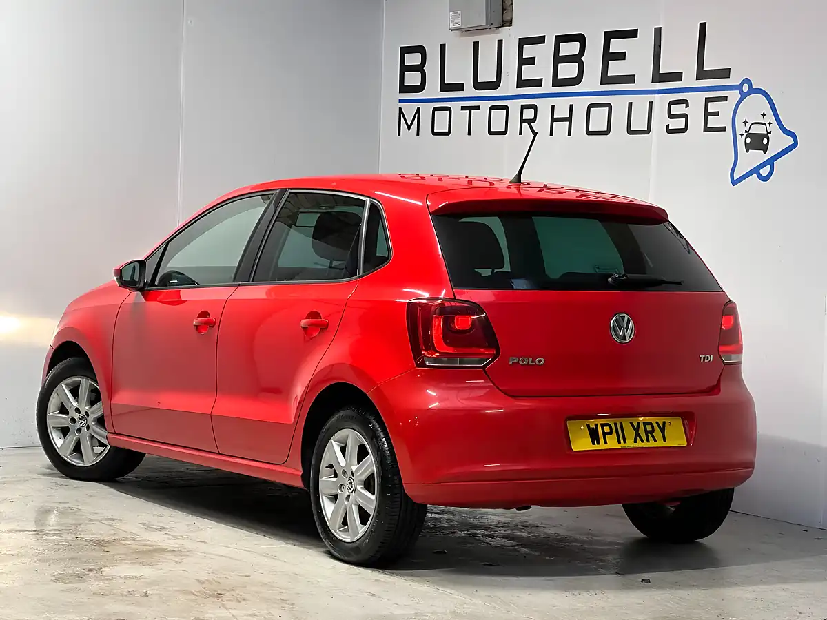 Used 2011 Volkswagen Polo Match Red - Interior and Exterior details 4