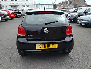 Used 2011 Volkswagen Polo Se Black - Interior and Exterior details 5