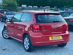 Used 2011 Volkswagen Polo Se Euro 5 3dr Orange - Interior and Exterior details 4