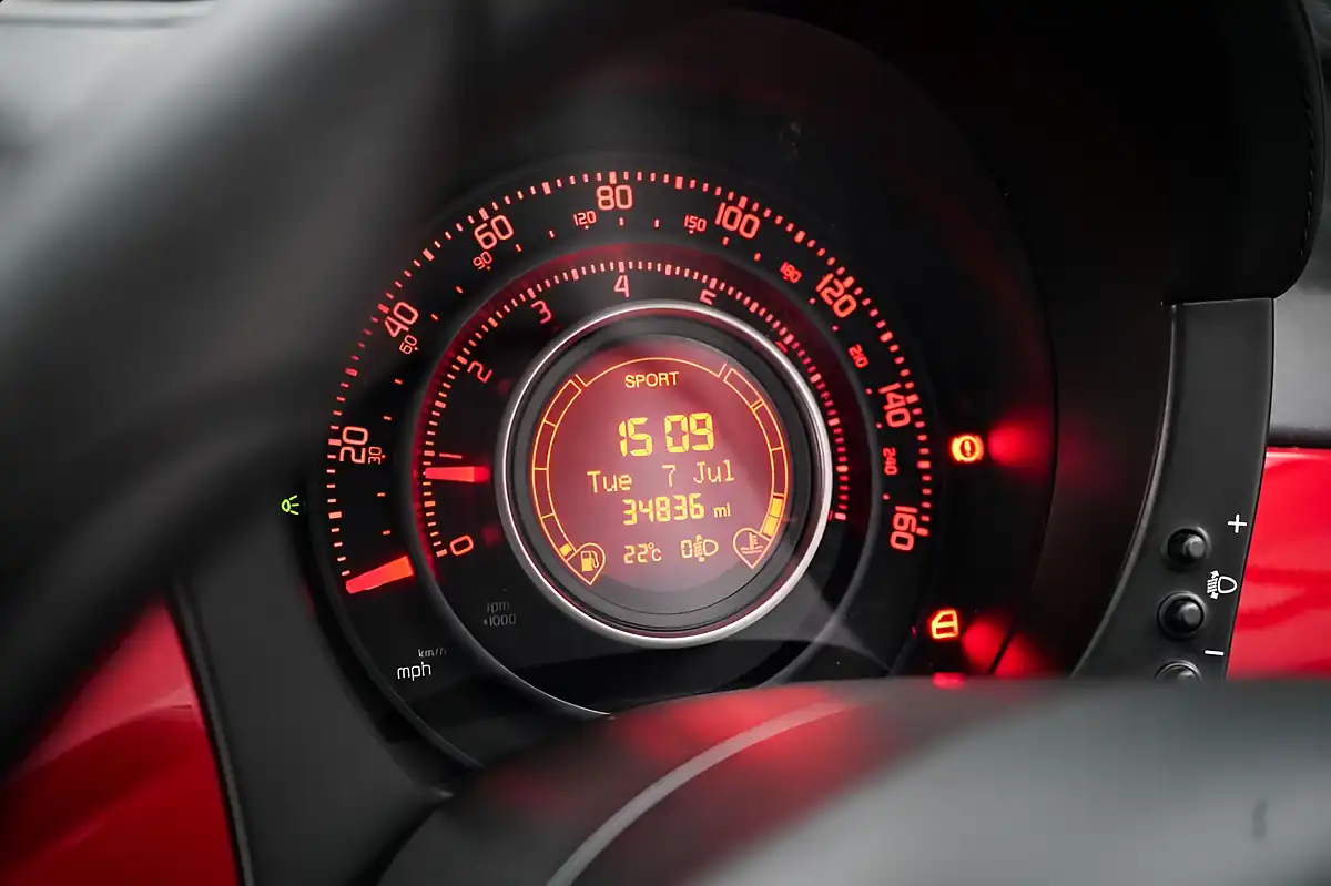 Used 2012 Abarth 500 Red - Interior and Exterior details 17
