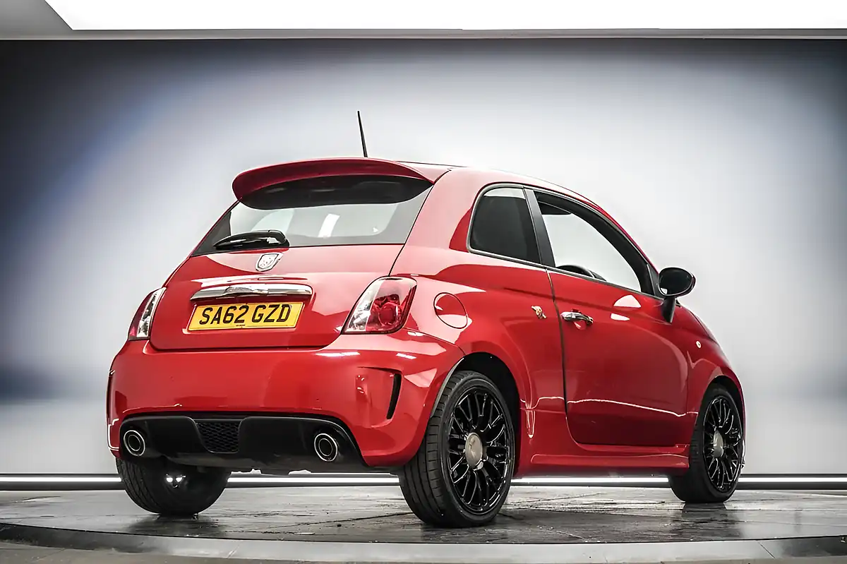 Used 2012 Abarth 500 Red - Interior and Exterior details 3
