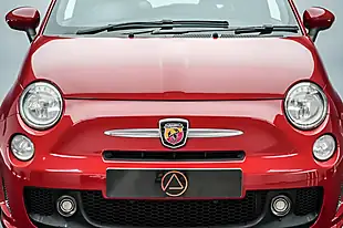 Used 2012 Abarth 500 Red - Interior and Exterior details 8