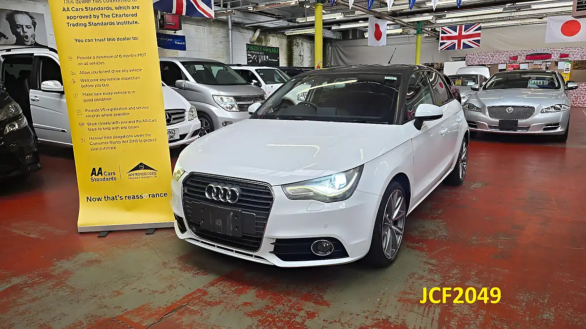 Used 2012 Audi A1 S Line Sportback White - Front View