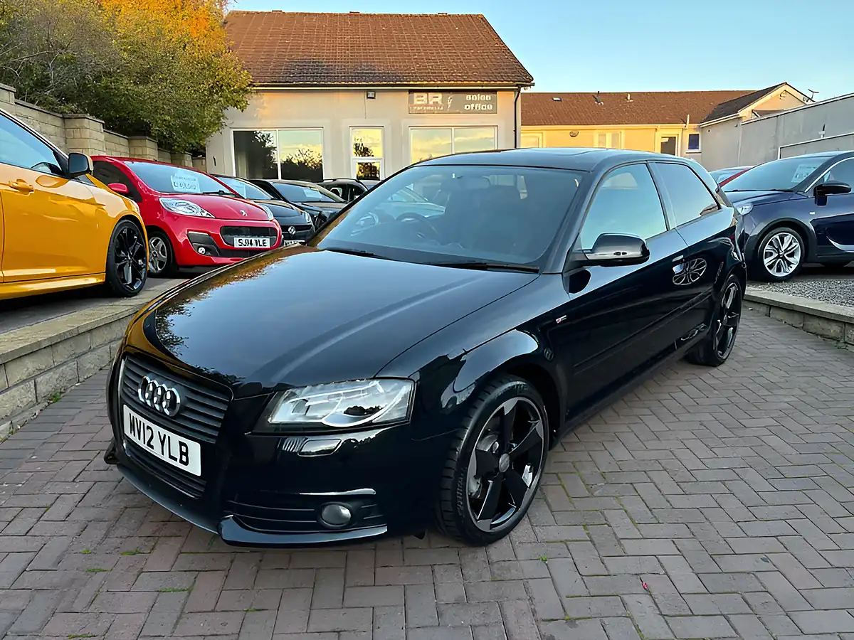 Used 2012 Audi A3 Black Edition Black - Front View