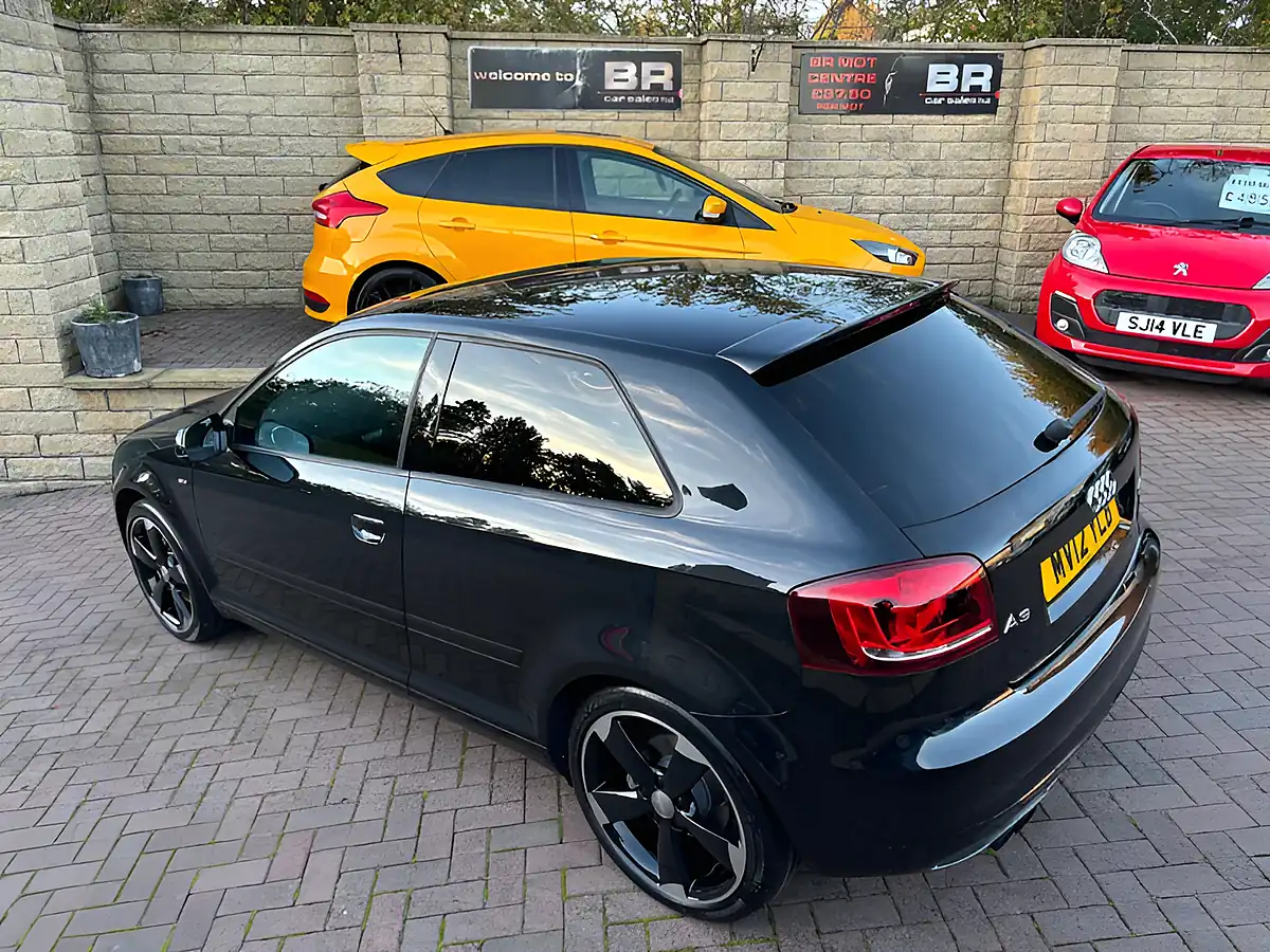 Used 2012 Audi A3 Black Edition Black - Interior and Exterior details 9