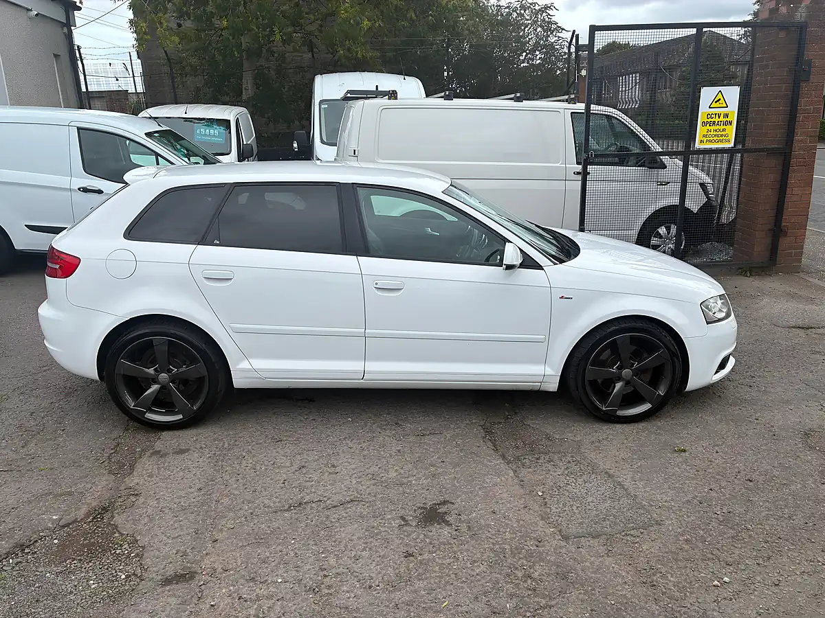 Used 2012 Audi A3 Black Edition Sportback White - Interior and Exterior details 2