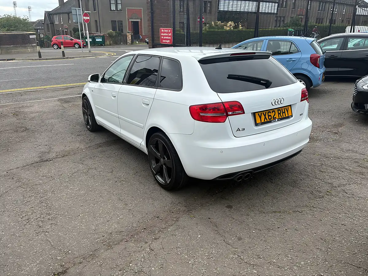 Used 2012 Audi A3 Black Edition Sportback White - Interior and Exterior details 5