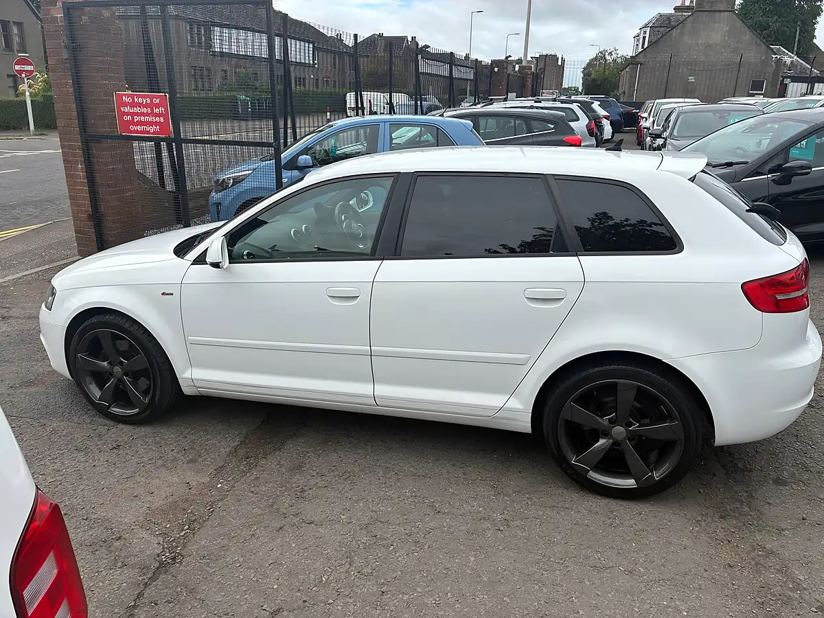 Used 2012 Audi A3 Black Edition Sportback White - Interior and Exterior details 6