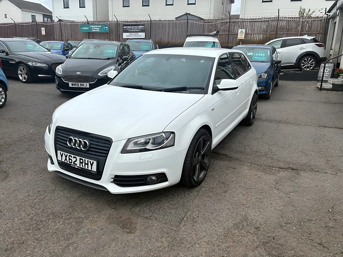 Used 2012 Audi A3 Black Edition Sportback White - Interior and Exterior details 7