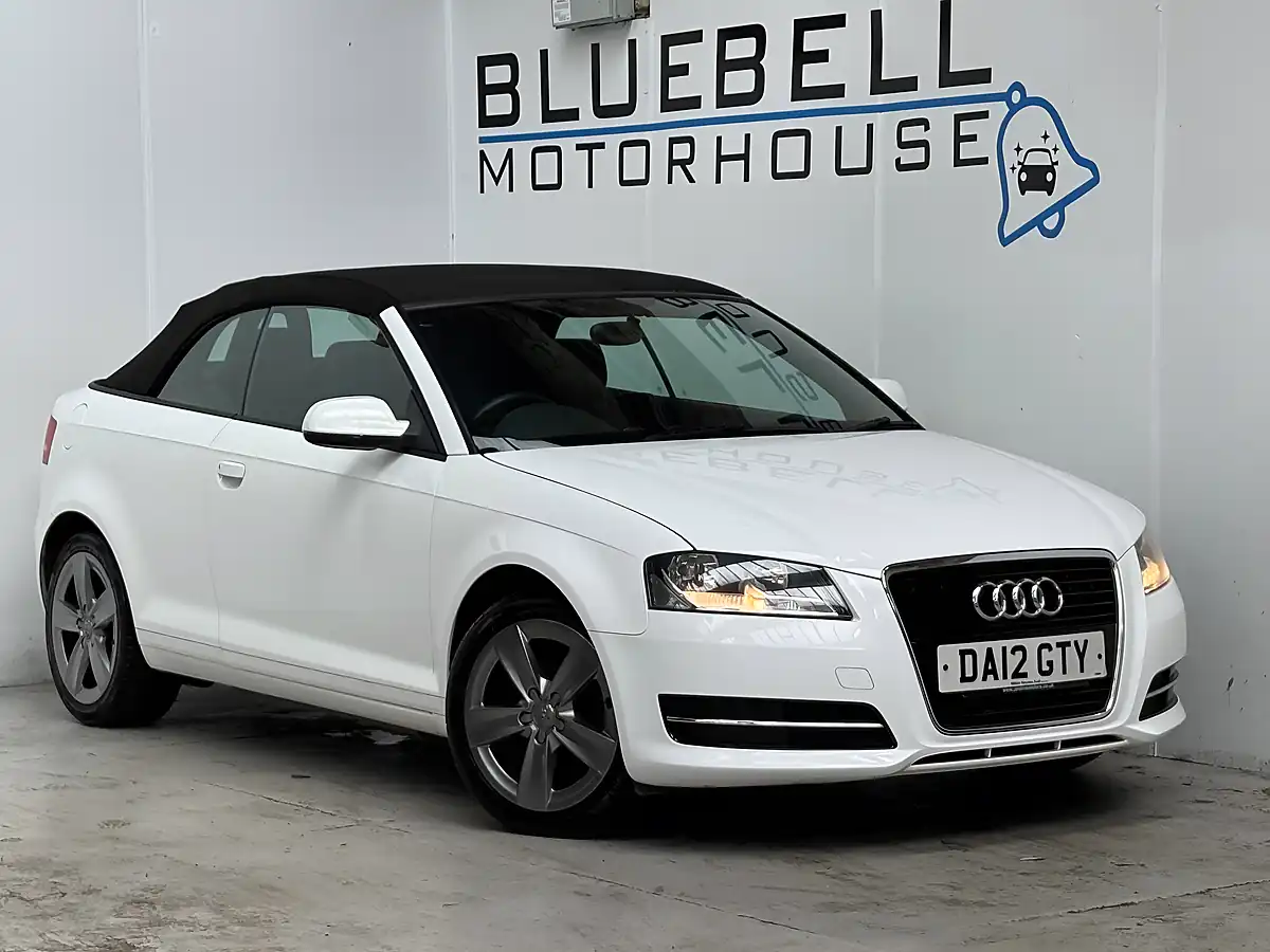 Used 2012 Audi A3 Cabriolet Ibis White - Front View