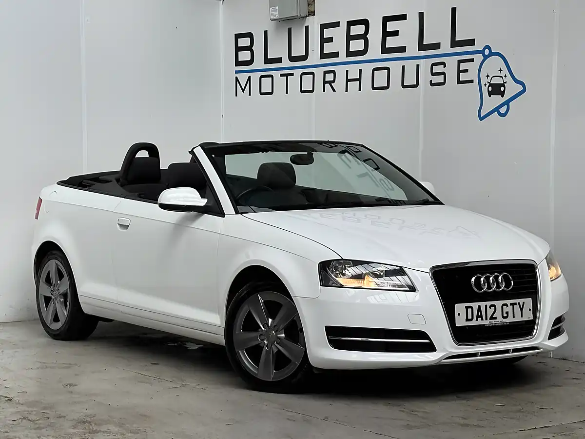 Used 2012 Audi A3 Cabriolet Ibis White - Interior and Exterior details 11