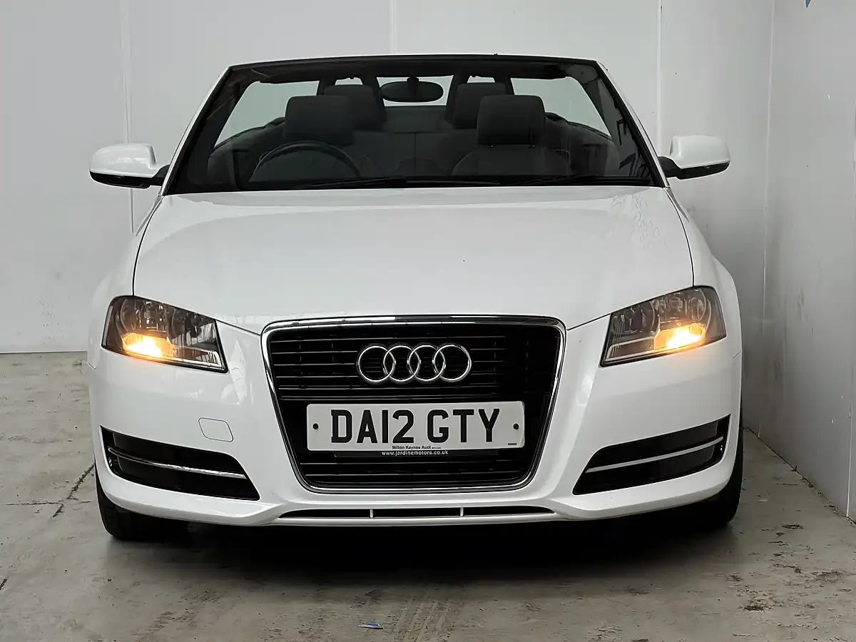 Used 2012 Audi A3 Cabriolet Ibis White - Interior and Exterior details 12