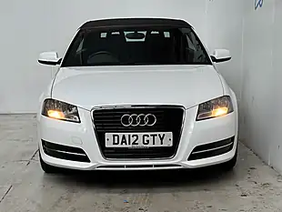 Used 2012 Audi A3 Cabriolet Ibis White - Interior and Exterior details 2