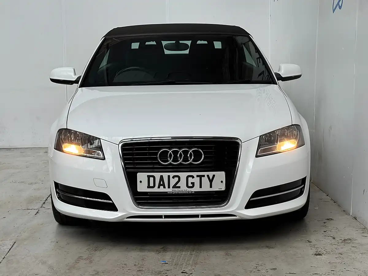 Used 2012 Audi A3 Cabriolet Ibis White - Interior and Exterior details 2