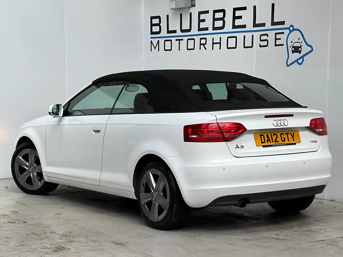 Used 2012 Audi A3 Cabriolet Ibis White - Interior and Exterior details 4