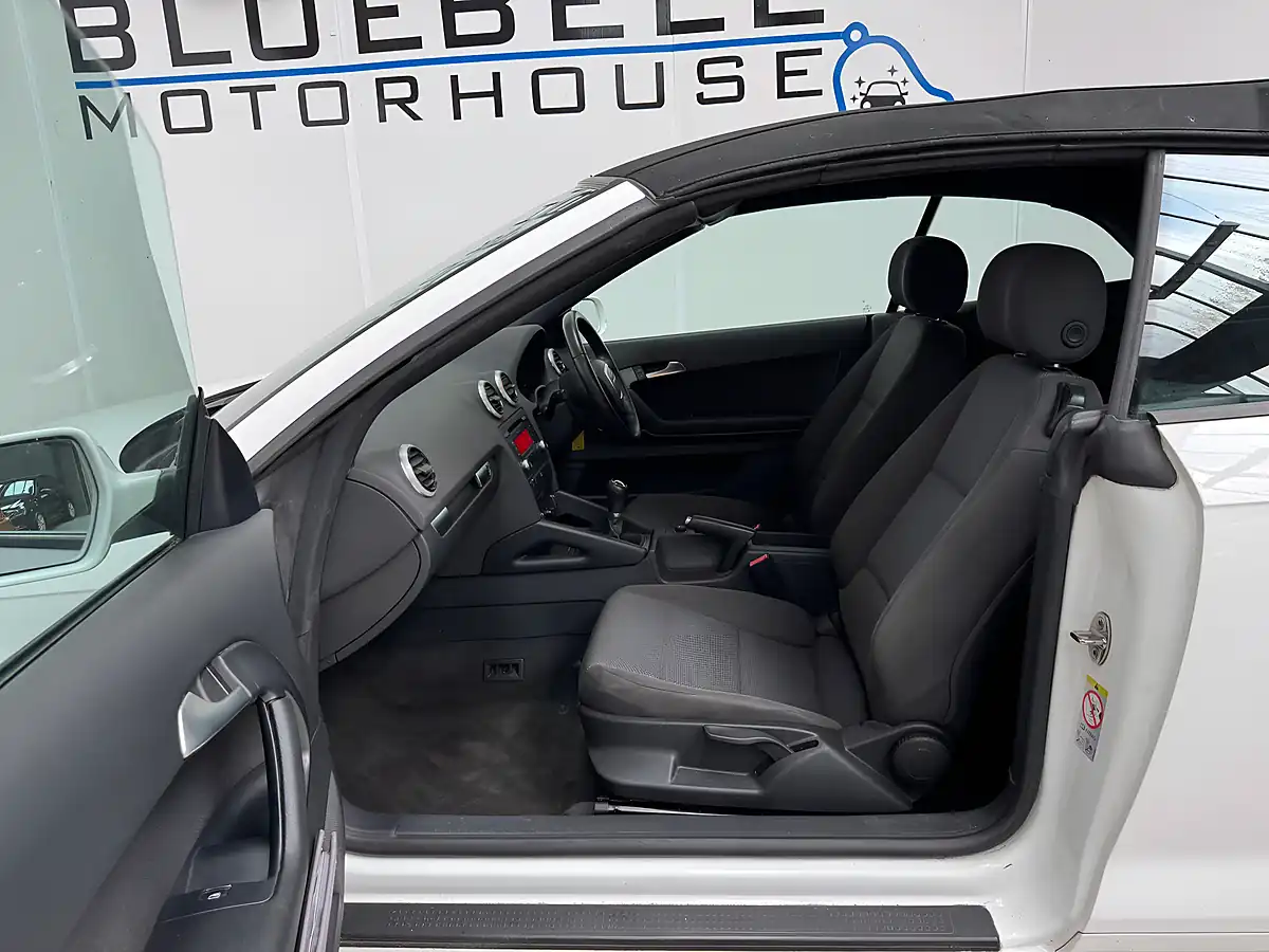 Used 2012 Audi A3 Cabriolet Ibis White - Interior and Exterior details 8