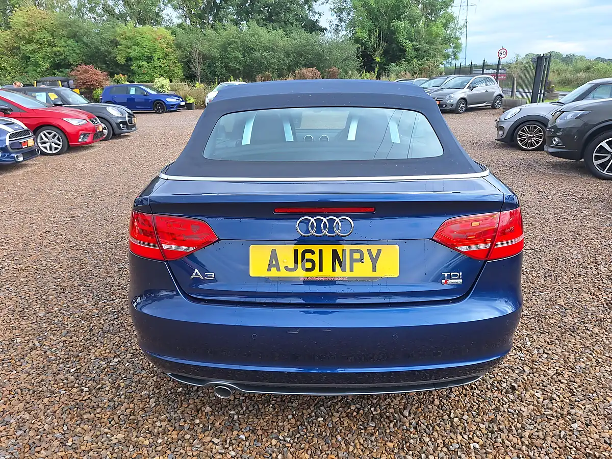 Used 2012 Audi A3 Cabriolet S Line Blue - Interior and Exterior details 12