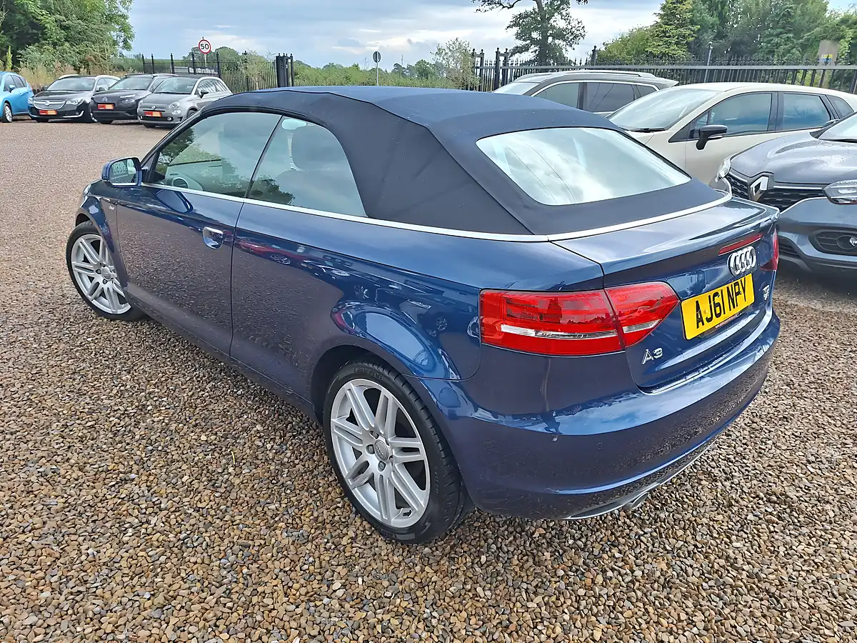 Used 2012 Audi A3 Cabriolet S Line Blue - Interior and Exterior details 14
