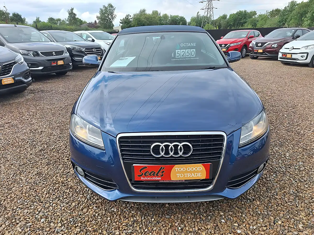 Used 2012 Audi A3 Cabriolet S Line Blue - Interior and Exterior details 15