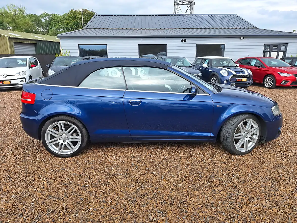 Used 2012 Audi A3 Cabriolet S Line Blue - Interior and Exterior details 17