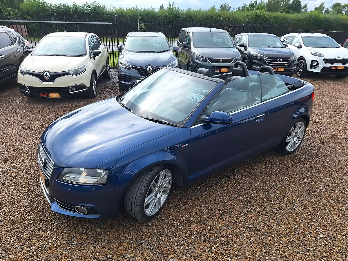 Used 2012 Audi A3 Cabriolet S Line Blue - Interior and Exterior details 18