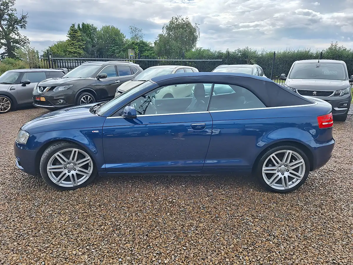 Used 2012 Audi A3 Cabriolet S Line Blue - Interior and Exterior details 4