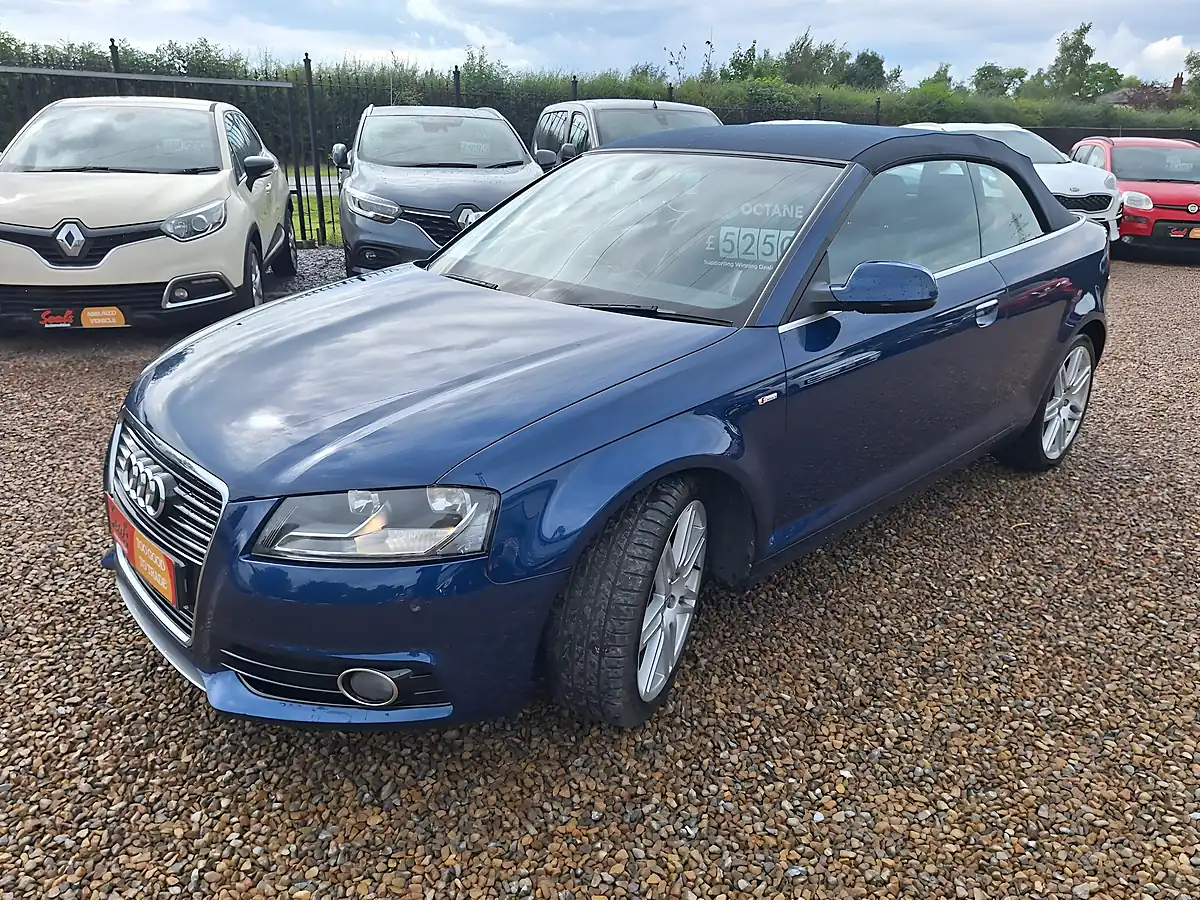 Used 2012 Audi A3 Cabriolet S Line Blue - Interior and Exterior details 7