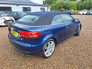 Used 2012 Audi A3 Cabriolet S Line Blue - Interior and Exterior details 9