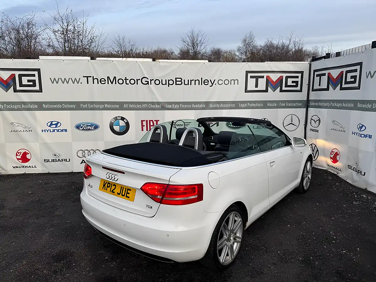 Used 2012 Audi A3 Cabriolet S Line White - Interior and Exterior details 5