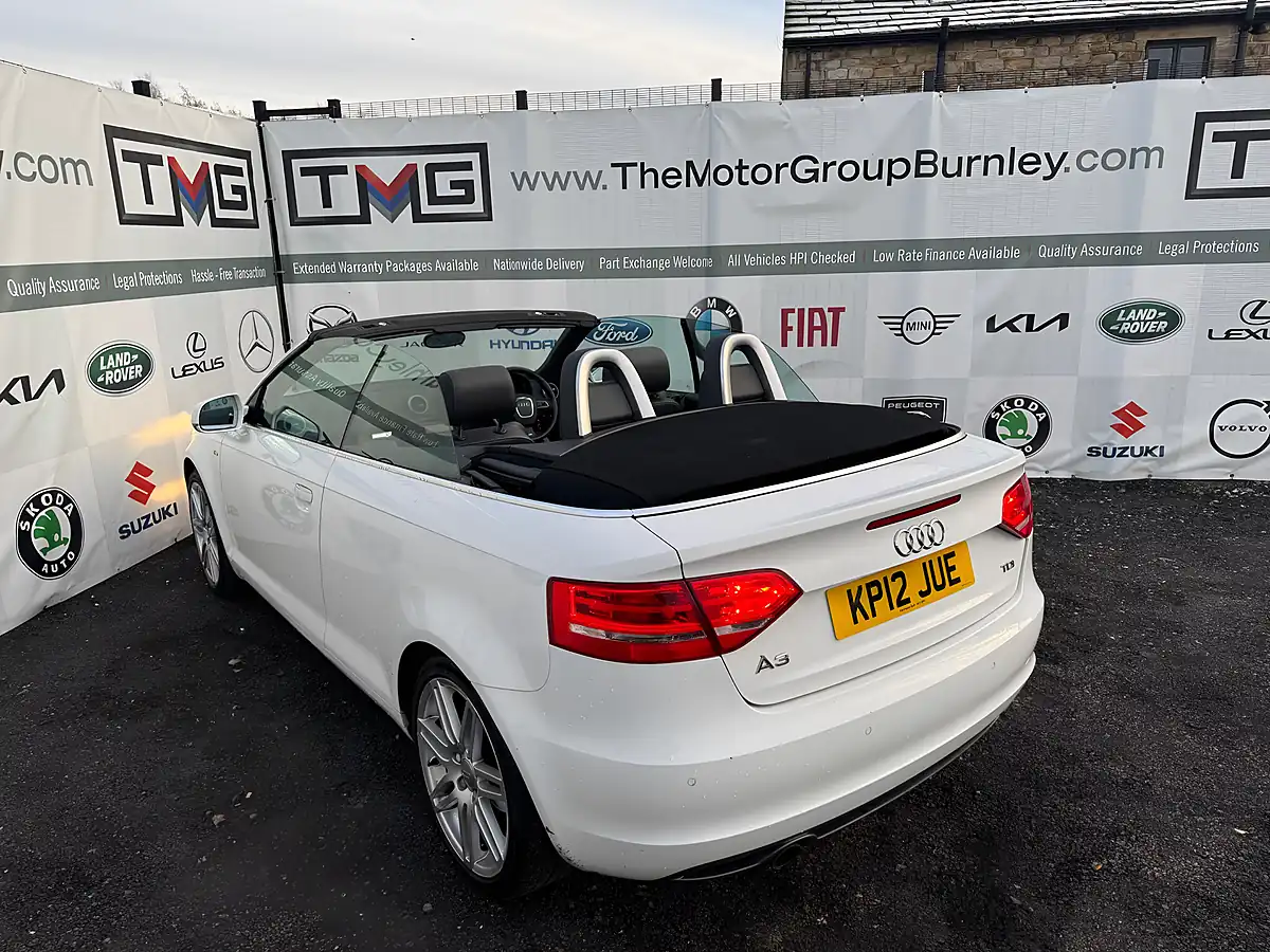 Used 2012 Audi A3 Cabriolet S Line White - Interior and Exterior details 6