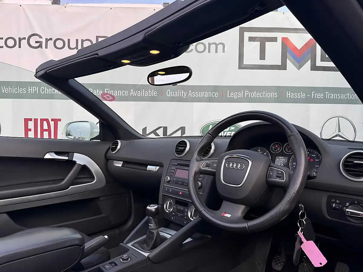Used 2012 Audi A3 Cabriolet S Line White - Interior and Exterior details 7