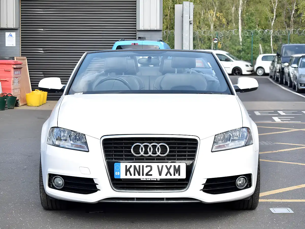 Used 2012 Audi A3 Cabriolet S Line White - Interior and Exterior details 2