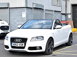 Used 2012 Audi A3 Cabriolet S Line White - Interior and Exterior details 3