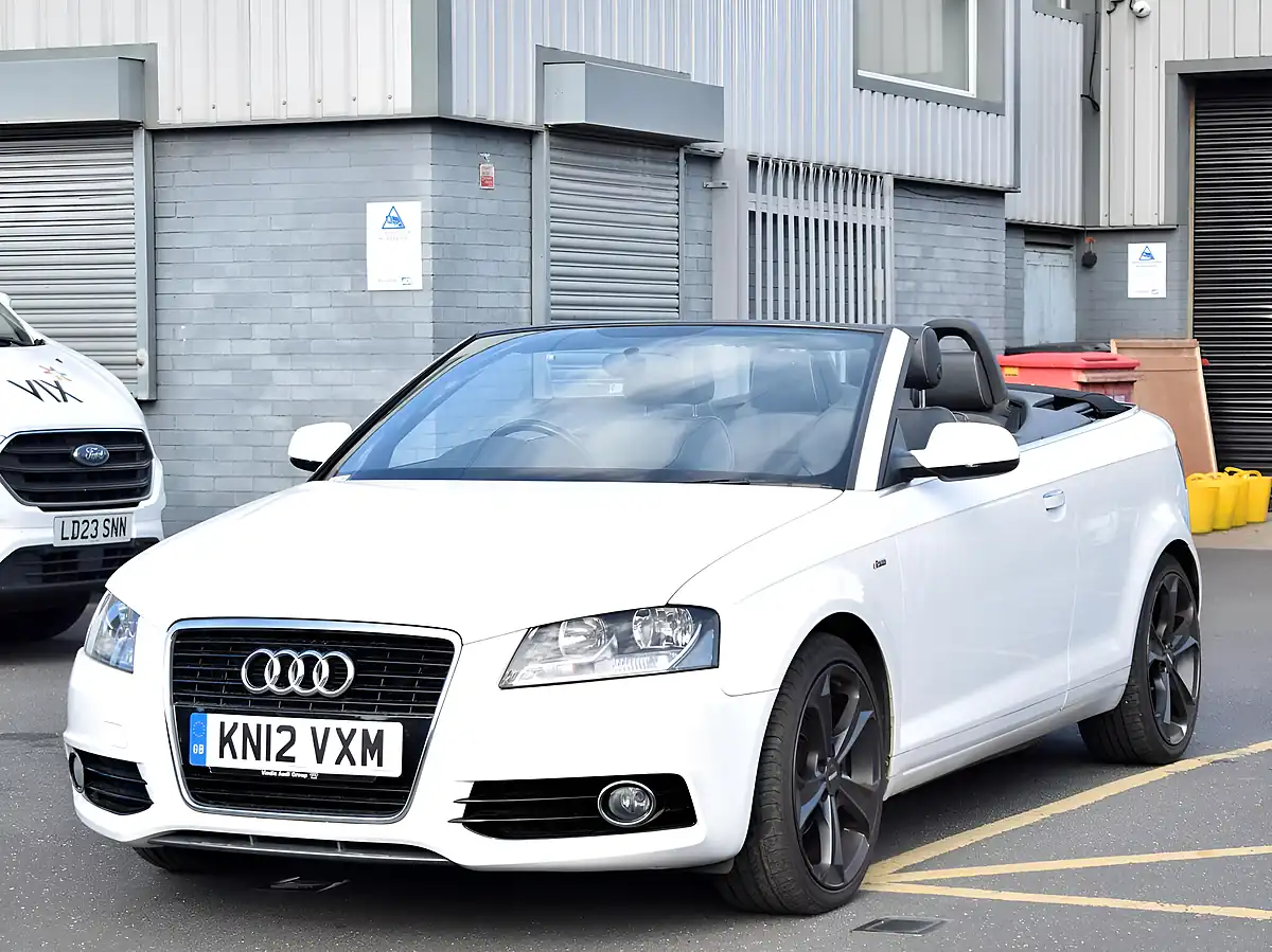 Used 2012 Audi A3 Cabriolet S Line White - Interior and Exterior details 3