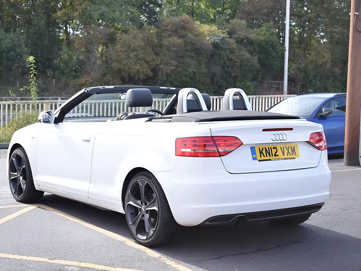Used 2012 Audi A3 Cabriolet S Line White - Interior and Exterior details 5