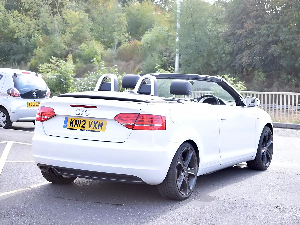 Used 2012 Audi A3 Cabriolet S Line White - Interior and Exterior details 8