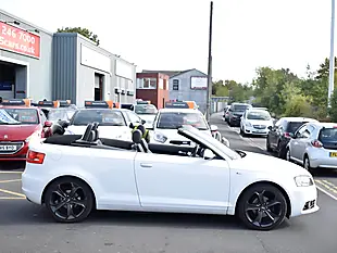 Used 2012 Audi A3 Cabriolet S Line White - Interior and Exterior details 9