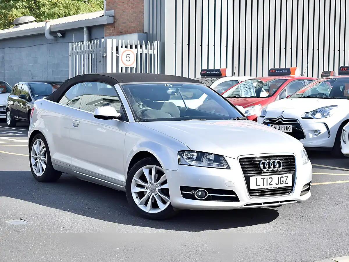 Used 2012 Audi A3 Cabriolet Sport Silver - Interior and Exterior details 2
