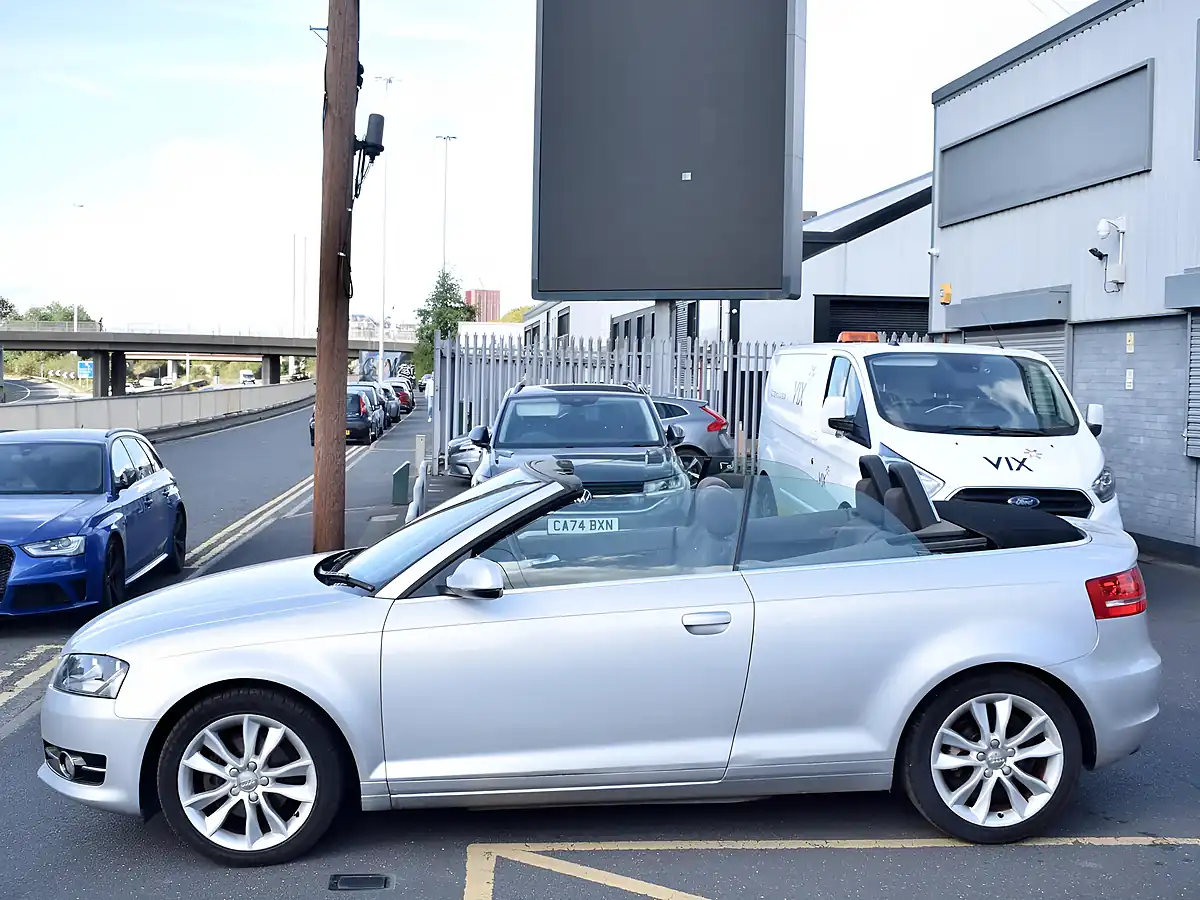 Used 2012 Audi A3 Cabriolet Sport Silver - Interior and Exterior details 7