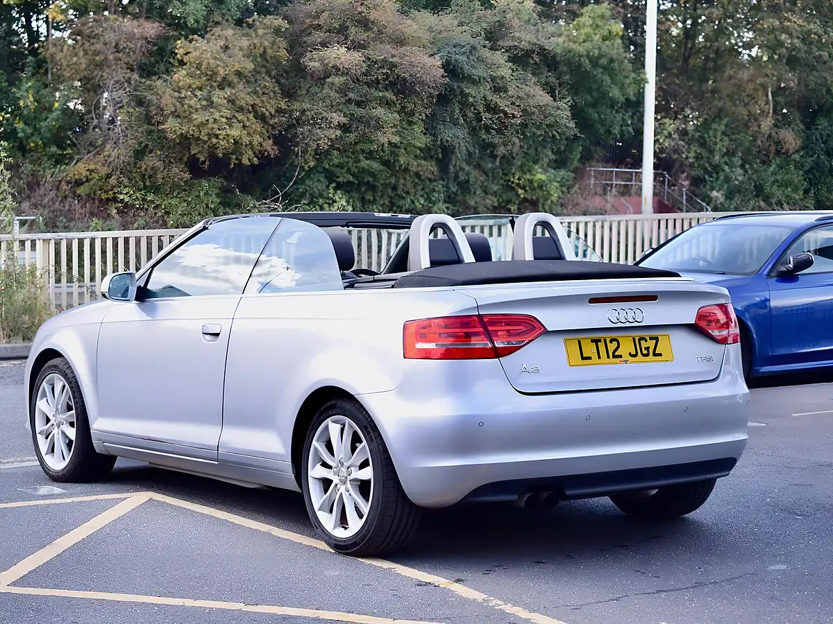 Used 2012 Audi A3 Cabriolet Sport Silver - Interior and Exterior details 8