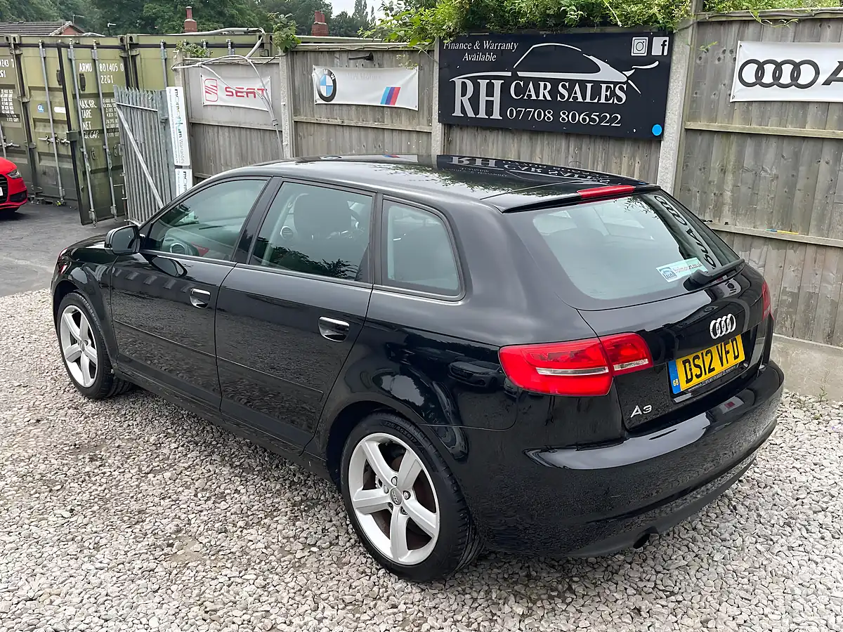 Used 2012 Audi A3 Technik Sportback Black - Interior and Exterior details 7