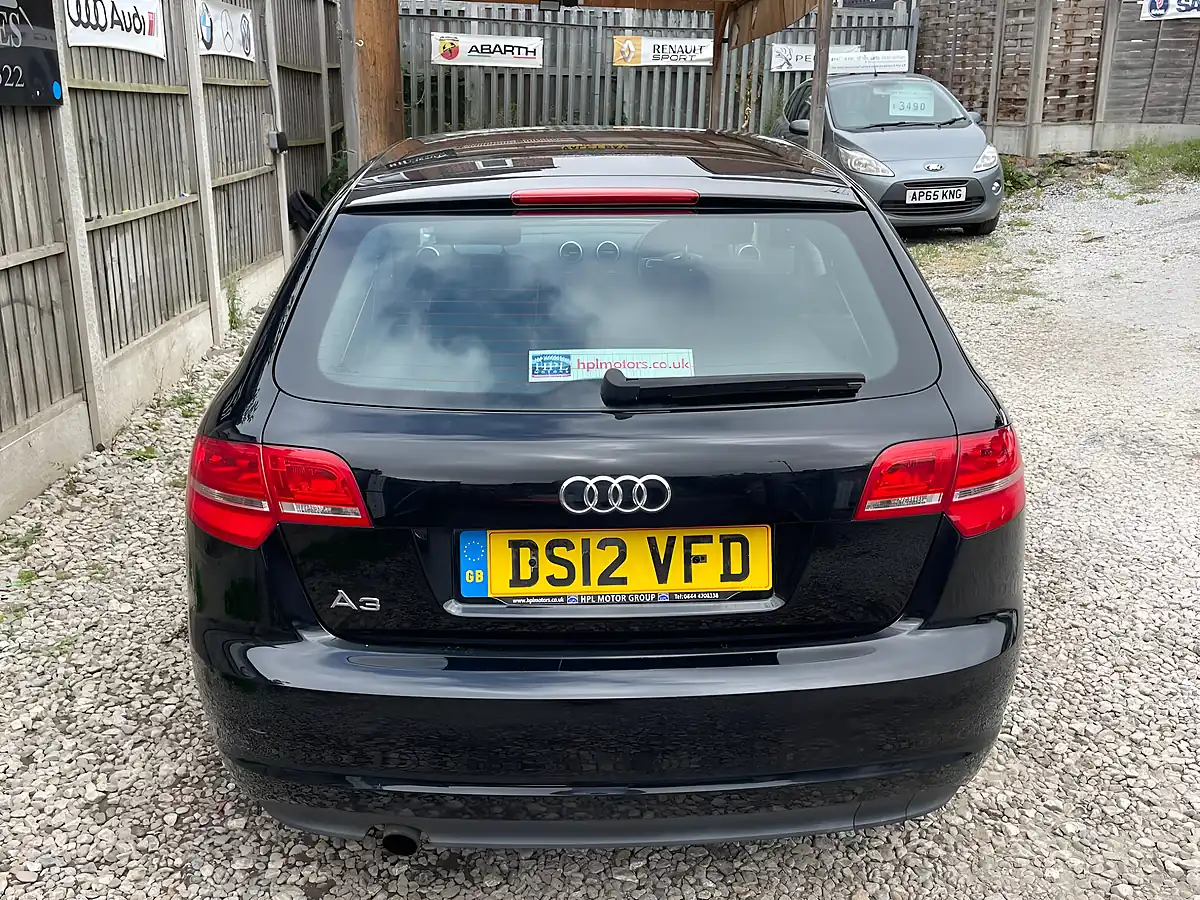 Used 2012 Audi A3 Technik Sportback Black - Interior and Exterior details 8