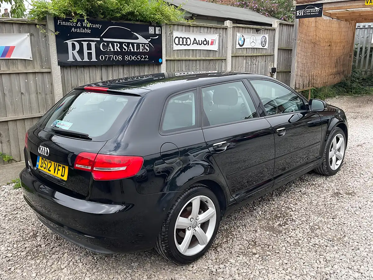 Used 2012 Audi A3 Technik Sportback Black - Interior and Exterior details 9