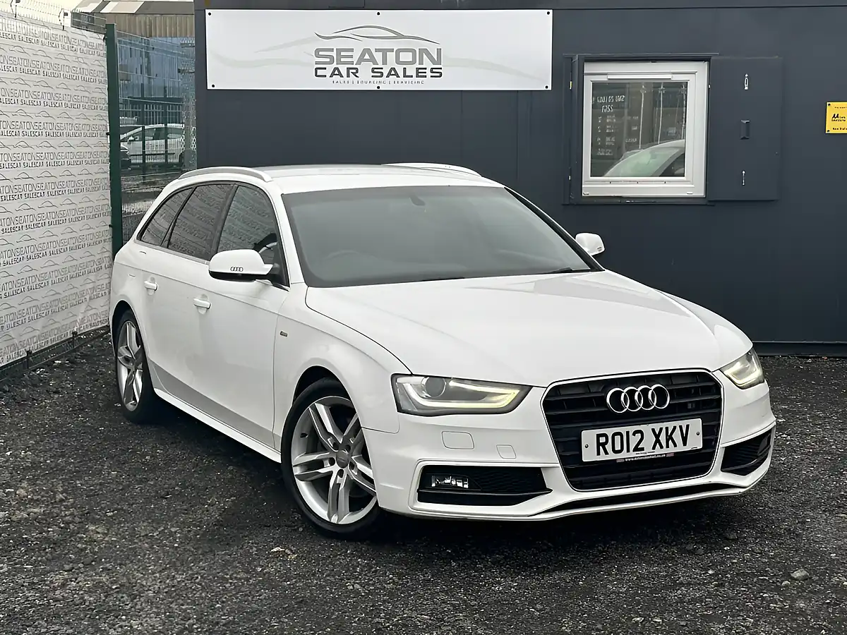 Used 2012 Audi A4 Avant S Line White - Front View