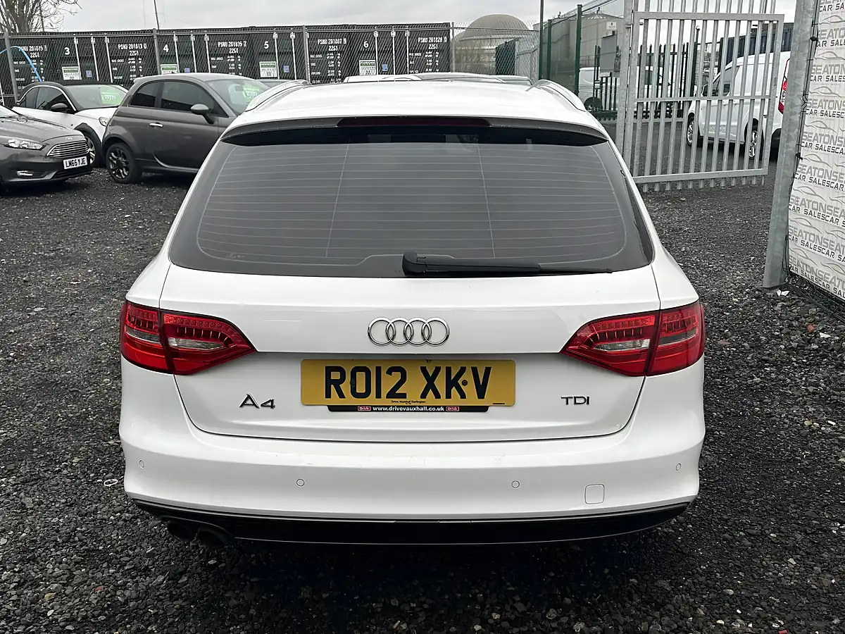 Used 2012 Audi A4 Avant S Line White - Interior and Exterior details 4