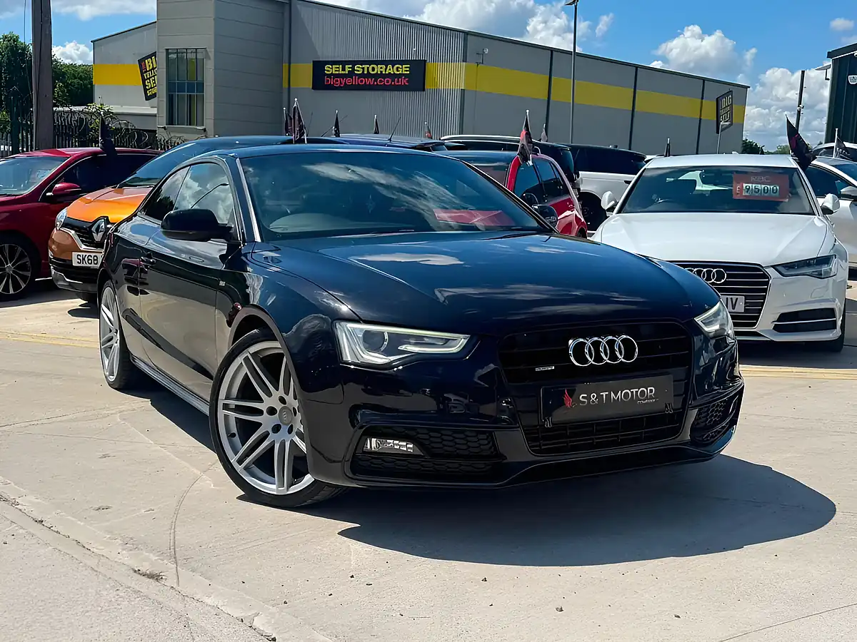 Used 2012 Audi A5 Black Edition Black - Front View