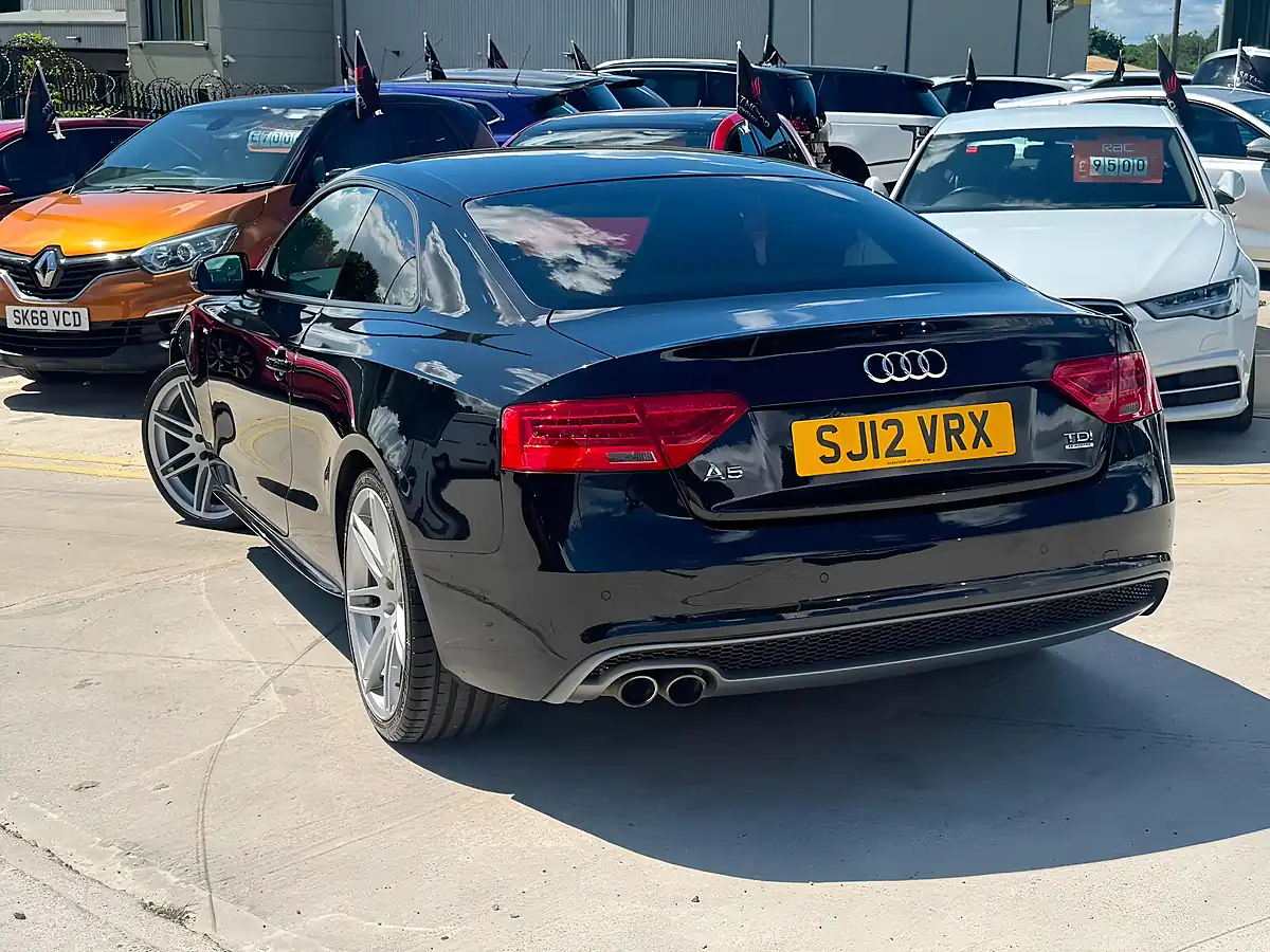 Used 2012 Audi A5 Black Edition Black - Interior and Exterior details 7